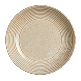 plate TERRACE deep stoneware Truffle Ø 255 mm product photo