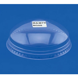 Dome lid PET transparent Ø 110 mm for ice cream cup RECICLO 0.3 ltr + 0.4 ltr product photo