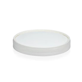 Cardboard lid white Ø110 mm for ice cream cup RECICLO 0.3 ltr + 0.4 ltr product photo