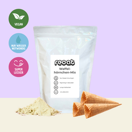 organic ice cream cone mix vegan | 1 bag with 1 kg product photo