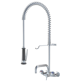 dish shower GASTRO two-handle mixer tap wall-mounted H 911 mm product photo