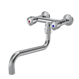 two-handle mixer tap GASTRO two-hole wall-mounted A 300 mm H 188 mm product photo