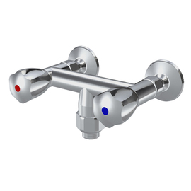 two-handle mixer tap GASTRO wall-mounted A 83 mm for hose connection 1" product photo