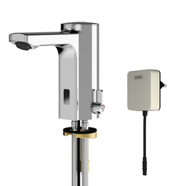 sensor mixer tap F5E-MIX standing fitting mains operation product photo
