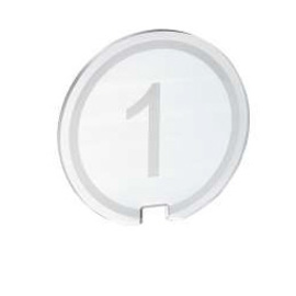 Replacement table number plate with LED lighting product photo