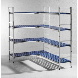 Aluminum shelving system for GN containers | 1120x355x(H)1685mm product photo  S