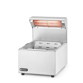 French fry warmer | GN 1/2 | 220-240V/400W | 357x267x(H)376mm product photo  S