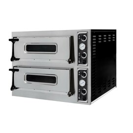 Pizza Oven Basic 44 | 2 Chambers | 400V/9400W | 975x930x(H)742mm product photo