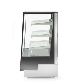 Refrigerated display case with 3 inclined shelves | 300L | 230V/480W | 650x833x(H)1460mm product photo S