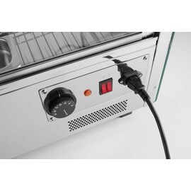 Heated counter display | 120 liters | 230V/1100W | 685x575x(H)680mm product photo  S