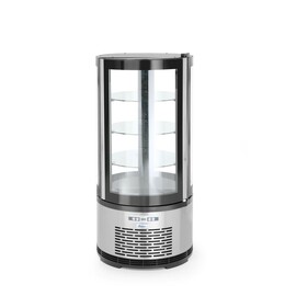 Cake display case | round 100L | 100L | 230V/210W | Ø480x(H)1065mm product photo