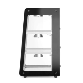 Heated counter display | Black | 220-240V/500W | 472x447x(H)775mm product photo  S