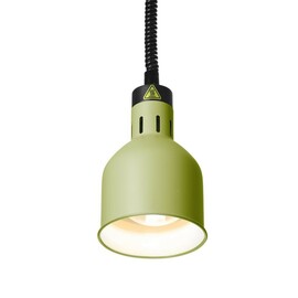 Height-adjustable heat lamp | cylindrical | green | 230V/250W | &Oslash;175x(H)250mm product photo  S