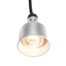 Height-adjustable heat lamp | cylindrical | green | 230V/250W | &Oslash;175x(H)250mm product photo  S