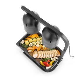 Thermal bridge with 2 infrared lamps | Black | 230V/250W | 453x360x(H)790mm product photo  S