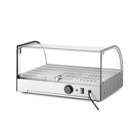 Heated counter display | single | black | 220-240V/800W | 554x376x(H)311mm product photo  S