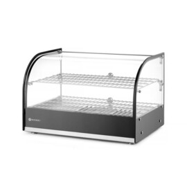 Double heated display case | Double | Black | 220-240V/800W | 554x376x(H)376mm product photo  S