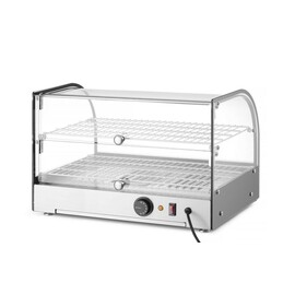 Double heated display case | Double | Black | 220-240V/800W | 554x376x(H)376mm product photo  S