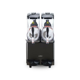 Slush Ice Machine 2x12 L | 24 L | Black | 220-240V/710W | 415x507x(H)810mm product photo