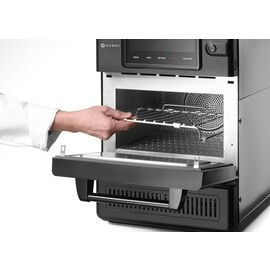 High-speed CombiTurbo oven | 18L | Black | 230V/3000W | 402x735x(H)608mm product photo  S