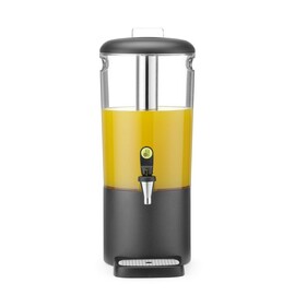 Juice dispenser | 8 l UNIQ | designed by Robert Bronwasser | 8L | Black | 318x216x(H)532mm product photo L