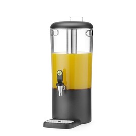 Juice dispenser | 8 l UNIQ | designed by Robert Bronwasser | 8L | Black | 318x216x(H)532mm product photo L