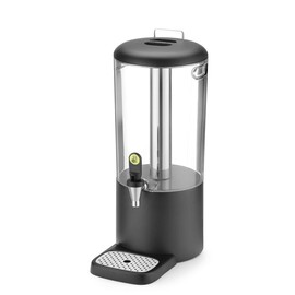Juice dispenser | 8 l UNIQ | designed by Robert Bronwasser | 8L | Black | 318x216x(H)532mm product photo L
