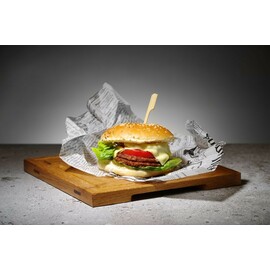 Serving board made of oak wood | 270x270x(H)20mm product photo S
