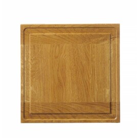 Serving board made of oak wood | 270x270x(H)20mm product photo S