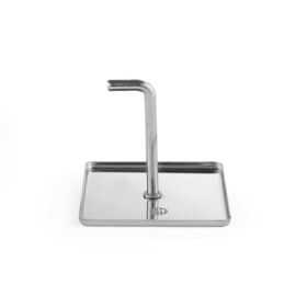 Food rings and tamper | square | tamper | 63x63x(H)55mm product photo