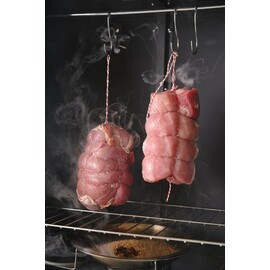 Red and white butcher's twine | 132 m | White product photo S