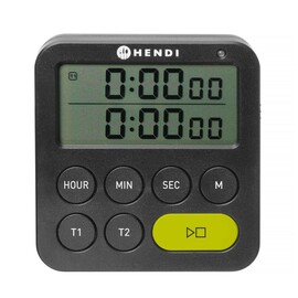 Timer | Double | Black | 82x20x(H)86mm product photo