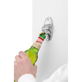 Wall-mounted bottle opener product photo  S