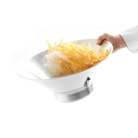 Stainless steel fryer strainer | Ø410x(H)170mm product photo S
