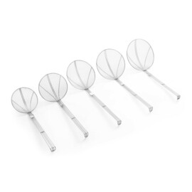 Deep fryer spoon | Ø160x470mm product photo S