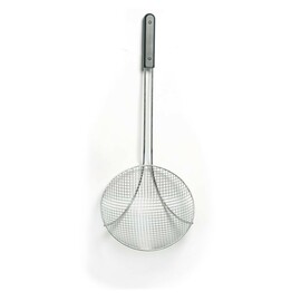 Deep fryer spoon | Ø240x640mm product photo S