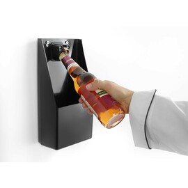 Bottle opener with drip tray | 135x70x(H)295mm product photo  S
