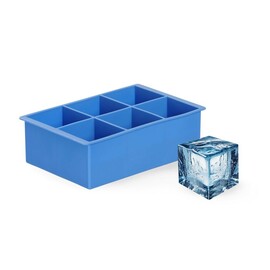 Ice cube tray | XL cubes | Blue | 170x110x(H)52mm product photo S