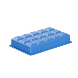 Ice cube tray | small cubes | blue | 190x120x(H)35mm product photo S
