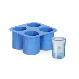Ice cube tray | Shot glass | Blue | 122x122x(H)60mm product photo S