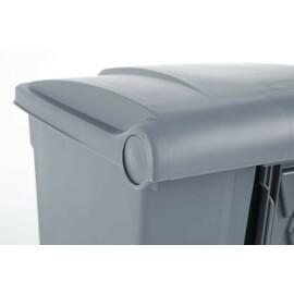 Pedal bin | 68L | Light grey | 490x410x(H)660mm product photo S