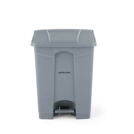 Pedal bin | 68L | Light grey | 490x410x(H)660mm product photo S