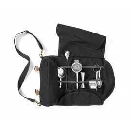 Bar accessory bag | Black | 210x370x(H)70mm product photo S
