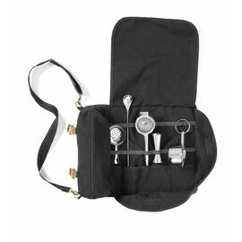 Bar accessory bag | Black | 210x370x(H)70mm product photo S