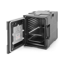 Thermally insulated container with heating function – Catering | GN 1/1 | 220-240V/200W | 477x680x(H)620mm product photo S