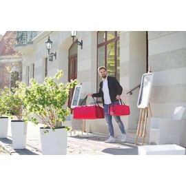 Pizza transport bags 45 cm | 4 boxes | 470x470x(H)210mm product photo S