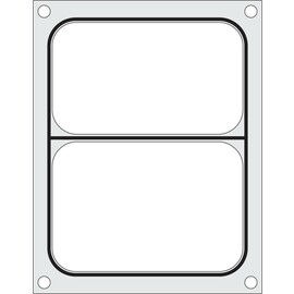 Die for sealing machine | a two-part container (227x178 mm) product photo
