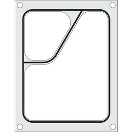 Die for sealing machine | one two-part Colt container (227x178 mm) product photo