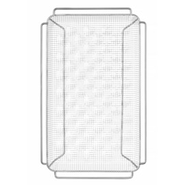 French fries oven basket | corrugated CONVECTOMAT FRY | GN 1/1 | 530x325x(H)40mm product photo  S