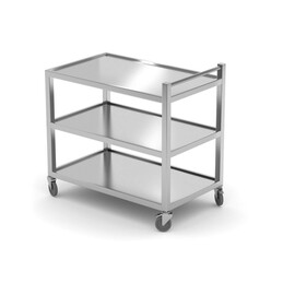 3-tier serving trolley – welded | 800x500x(H)950mm product photo